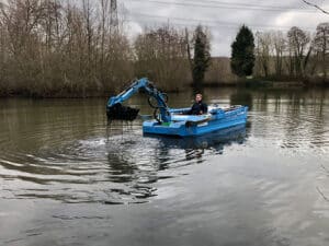 BERKY Nereus 200 Typ 6710 Dredge im Einsatz