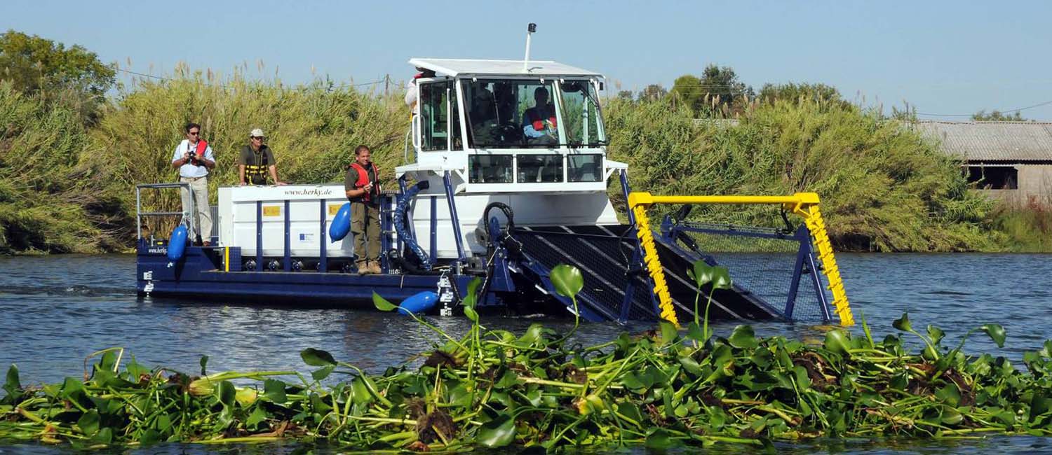 Berky Boot im Einsatz auf Wasser