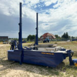 Berky Nereus Dredge an Land Rückansicht