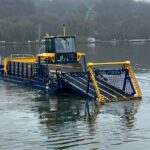 Weed Harvester BERKY TRITON 1500 on Baldeneysee Germany