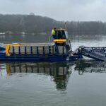 Weed Harvester BERKY TRITON 1500 on Water