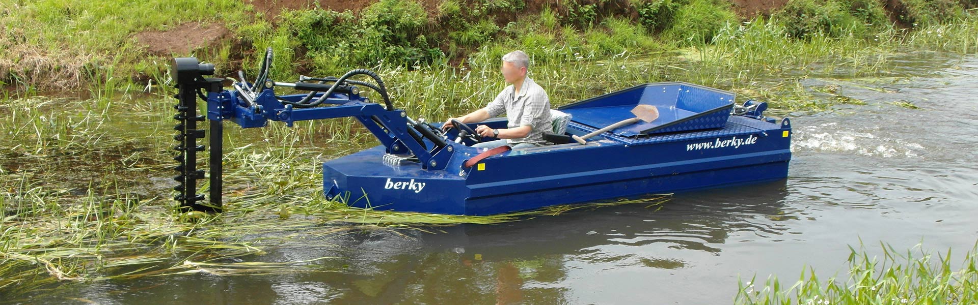 BERKY Mähboot 6310 Nereus 150