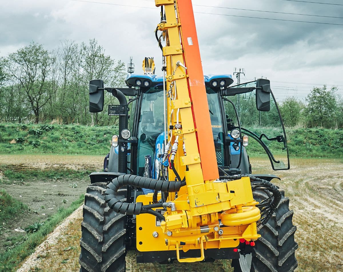 BERKY Mäh-Hark Kombi zum Mähen und Sammeln von Pflanzen