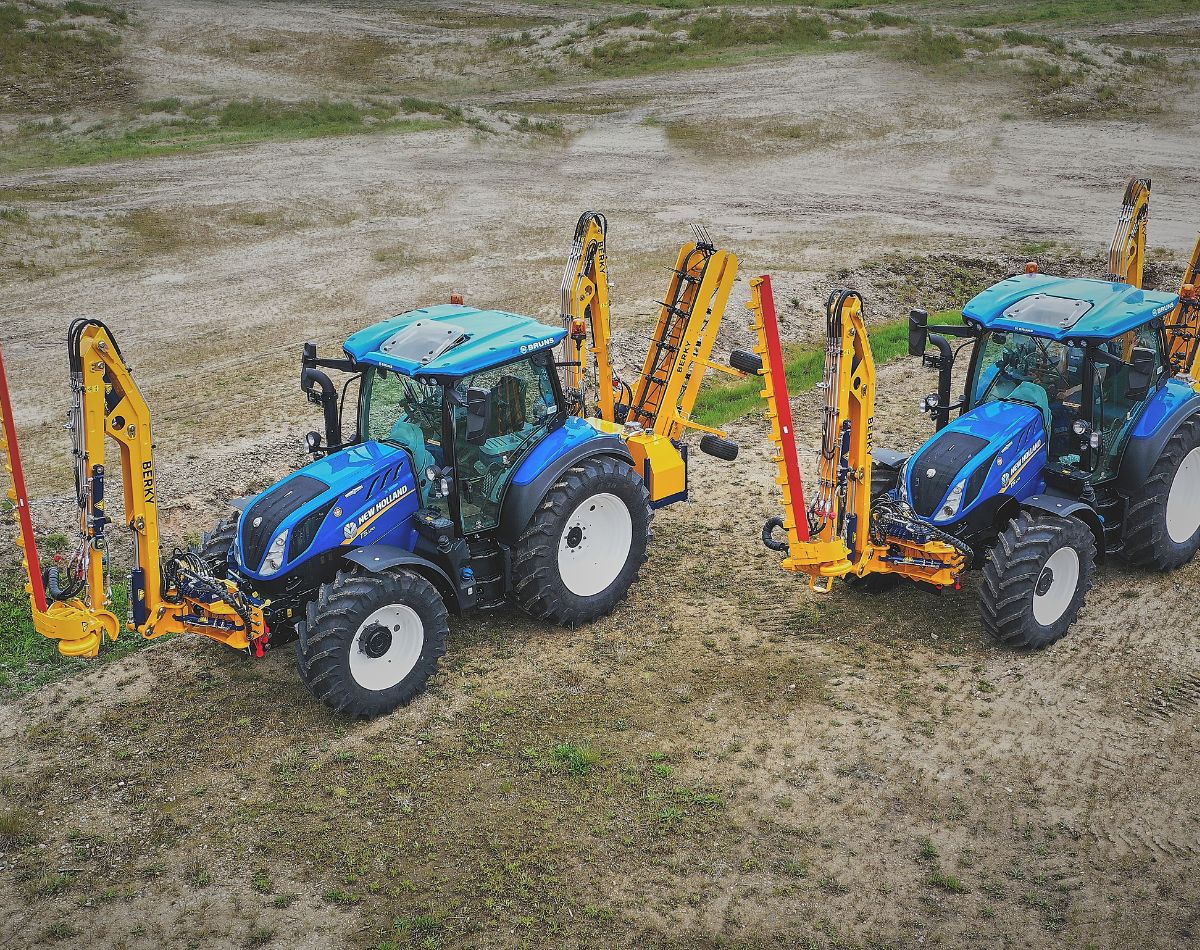 BERKY Mäh-Hark Kombi zum Mähen und Sammeln von Pflanzen